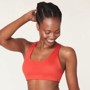 NWT Andie‎ Chili Pepper Red The Caledonia Swimsuit Top Size XS